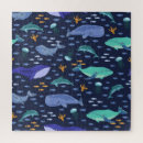 Recherche de créatures de mer puzzles Eau