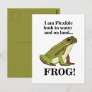 Recherche de crapaud drôle cartes postales Mignon