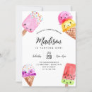 Recherche de glace invitations Aquarelle