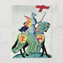Zoek naar ridders briefkaarten School