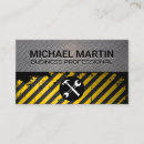 Recherche de tôle cartes visite Construction