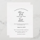 Recherche de police cursive invitations Moderne