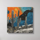 Zoek naar woestijn cactus kunst Abstract
