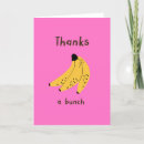 Recherche de banane drôle vœux cartes Amusant