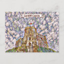 Recherche de château de cardiff cartes postales Souillé