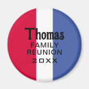 Recherche de rouge blanc et bleu magnets Jour de l'indépendance