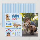 Recherche de chiots invitations À des chiots