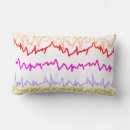 Recherche de lignes de zigzag coussins Élégant