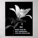 Recherche de fleurs noires et blanches posters Floral