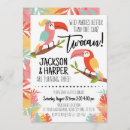 Recherche de toucans invitations Fête tropicale