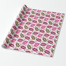 Zoek naar lippen cadeaupapier Goud