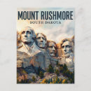 Recherche de mont rushmore vœux cartes Black hills