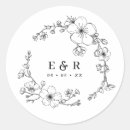 Recherche de traiteurs autocollants Monogramme