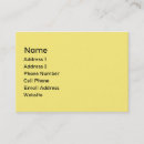 Recherche de couleur simple cartes visite Affaires