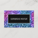 Recherche de paillettes scintillantes cartes visite Customer