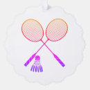 Recherche de badminton ornements Raquette
