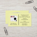 Recherche de as cartes visite As de pique