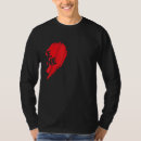 Recherche de moitié coeur tshirts Drôle