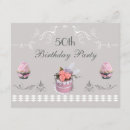 Recherche de petit gâteau rose invitations Pour elle