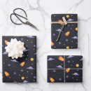 Recherche de vaisseau spatial papier cadeau Cosmos