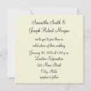 Recherche de beige mariage invitations Élégant