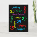 Recherche de de 25 ans anniversaire cartes Coloré