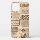 Recherche de vieux journal iphone coques Arrière plan