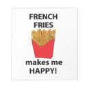 Recherche de frit blocsnotes Restauration rapide