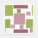 Recherche de patchwork serviettes Vert
