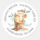 Recherche de petit hibou autocollants Pour elle