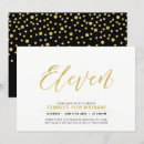 Recherche de 11 anniversaire invitations Onze