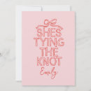 Recherche de noeud rouge invitations Bride