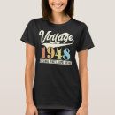 Recherche de vintage 1948 tshirts 75e