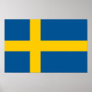Recherche de drapeau suède posters Patriotique
