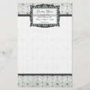 Zoek naar blauwe bloemen briefpapier Patroon