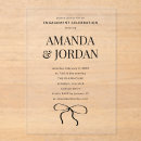 Recherche de noir et blanc fiançailles invitations Minimum