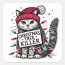 Zoek naar grappige kerstboom stickers Vleierig