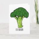 Recherche de brocoli vœux cartes Vert
