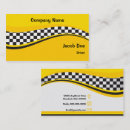 Recherche de taxi automatique cartes visite Des véhicules à moteur
