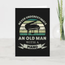 Recherche de pianiste vœux cartes Classique