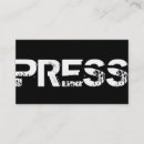 Recherche de presser cartes visite Noir