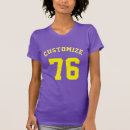 Recherche de purple femme tshirts Football