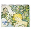 Recherche de mucha calendriers Vintage