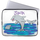 Zoek naar dolfijnen laptop sleeves Vis