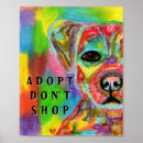 Recherche de adoption de chien posters Sauvetage animal
