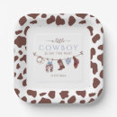 Recherche de western baby shower assiettes Rodéo