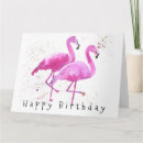 Recherche de rose flamant anniversaire cartes Tropical