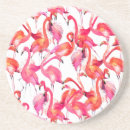 Recherche de flamant dessous de verres Hawaïen