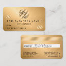 Recherche de or métallique cartes visite Customer
