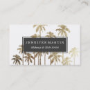 Recherche de palmiers cartes visite Feuille d'or